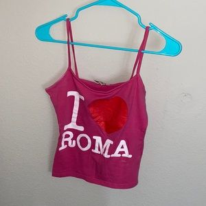 Women’s tummy spaghetti strap